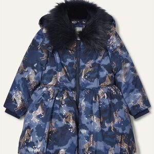 Big girl monsoon jacket with unicorns